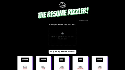 resume rizzler